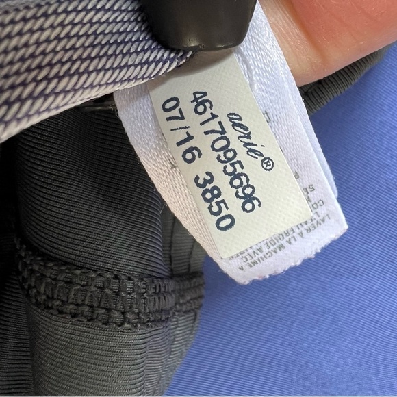 Aerie Women’s Chill Play Move Blue with Mesh Panel Active Leggings, Size XL - Picture 7 of 11